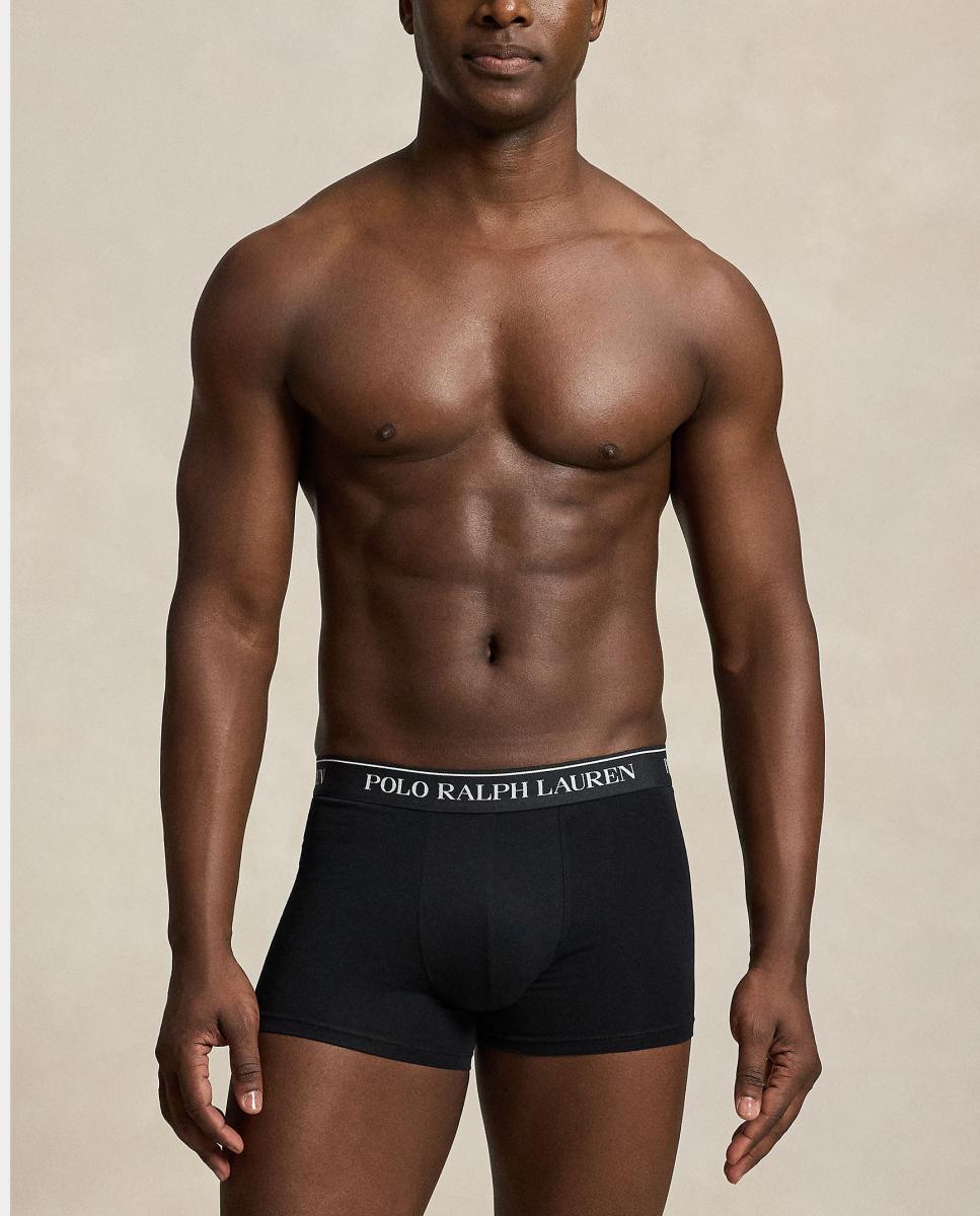 Pack de Três Boxers de Algodão em Várias Cores Multicolor-2