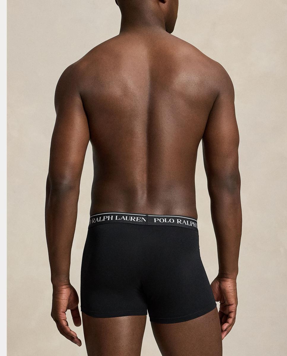 Pack de Três Boxers de Algodão em Várias Cores Multicolor-3