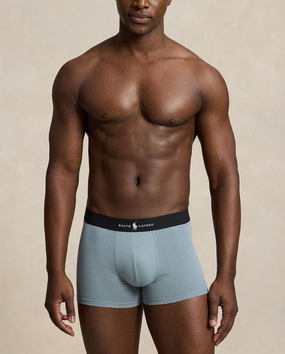 Pack de Três Boxers de Algodão Premium em Várias Cores Multicolor-2