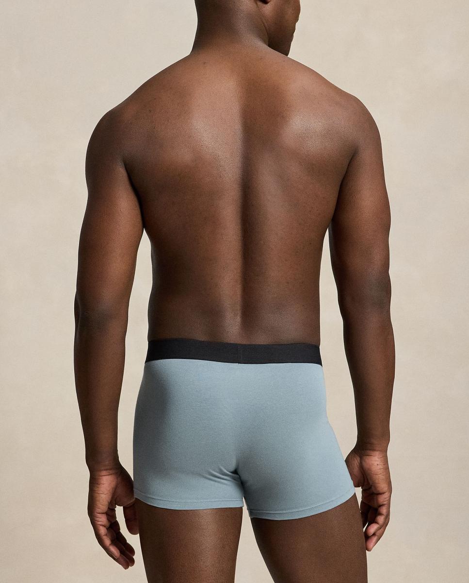 Pack de Três Boxers de Algodão Premium em Várias Cores Multicolor-3