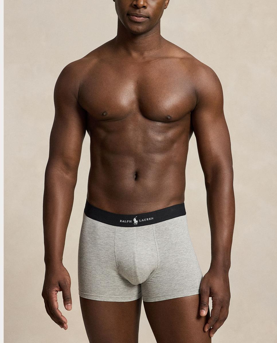 Pack de Três Boxers de Algodão Premium em Várias Cores Multicolor-5