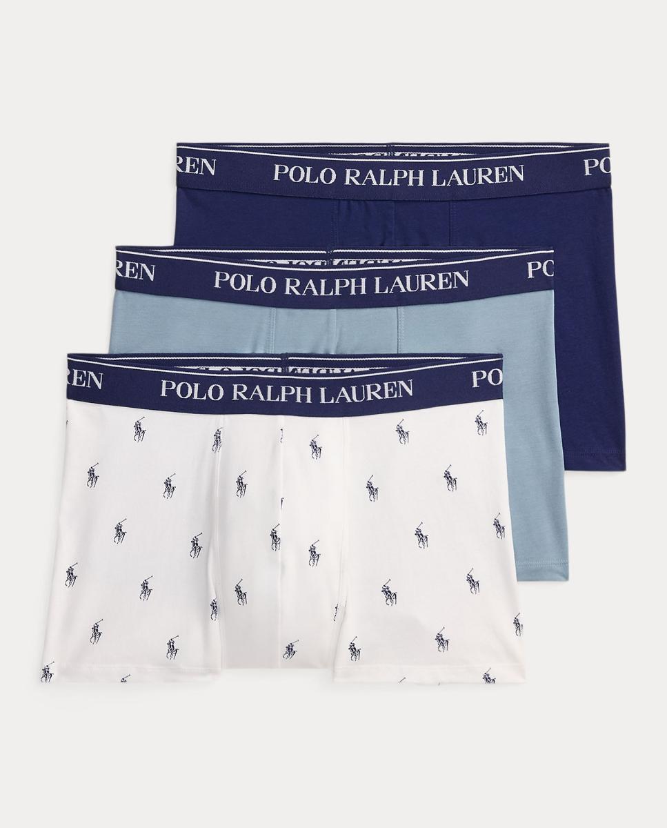 Pack de tres bóxer de hombre de algodón en varios colores - Ralph Lauren - Multicolor Multicolor-7