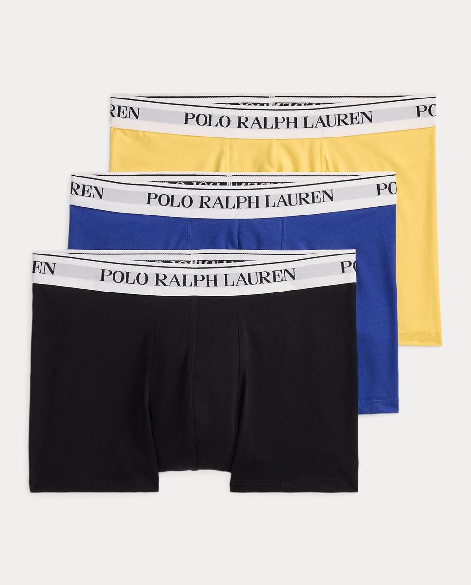 Imagem 0 de Pack de Três Boxers de Algodão em Várias Cores