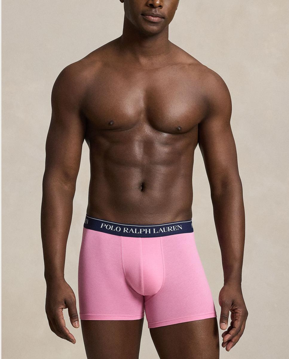 Pack de Três Boxers de Algodão em Várias Cores Multicolor-6