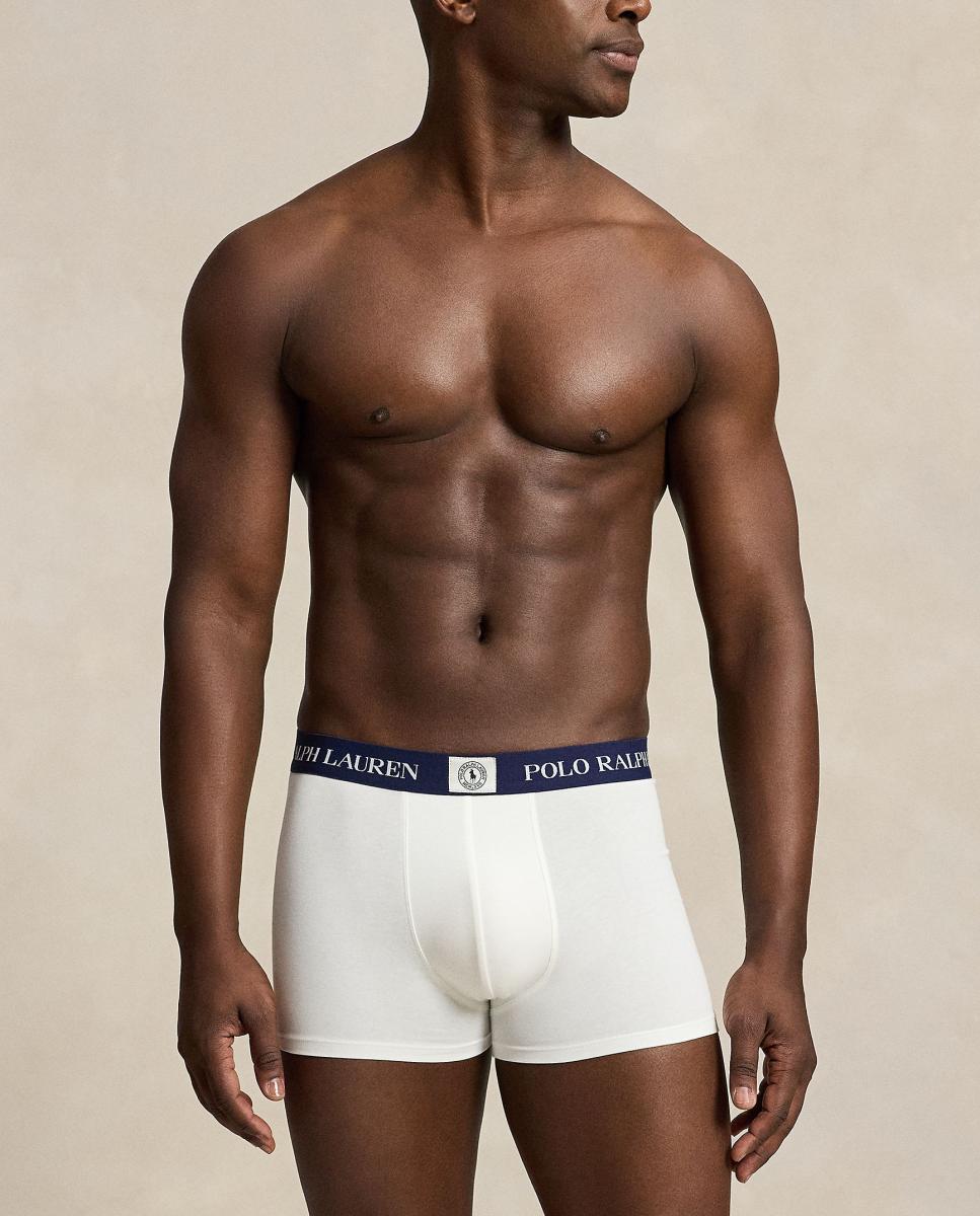 Pack de Três Boxers de Algodão em Várias Cores Multicolor-2