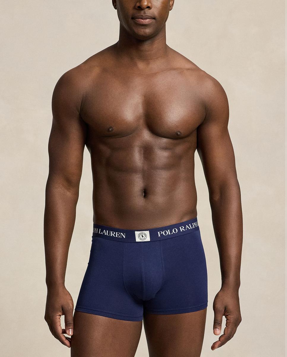 Pack de Três Boxers de Algodão em Várias Cores Multicolor-6
