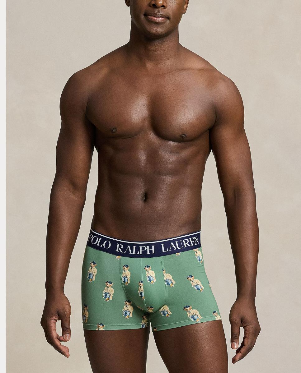 Pack de dos bóxer de hombre de algodón con Polo Bear - Ralph Lauren - Multicolor Multicolor-5