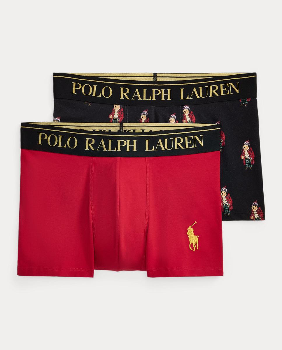 Imagen 0 de Pack de dos bóxer de hombre de algodón con Polo Bear Multicolor