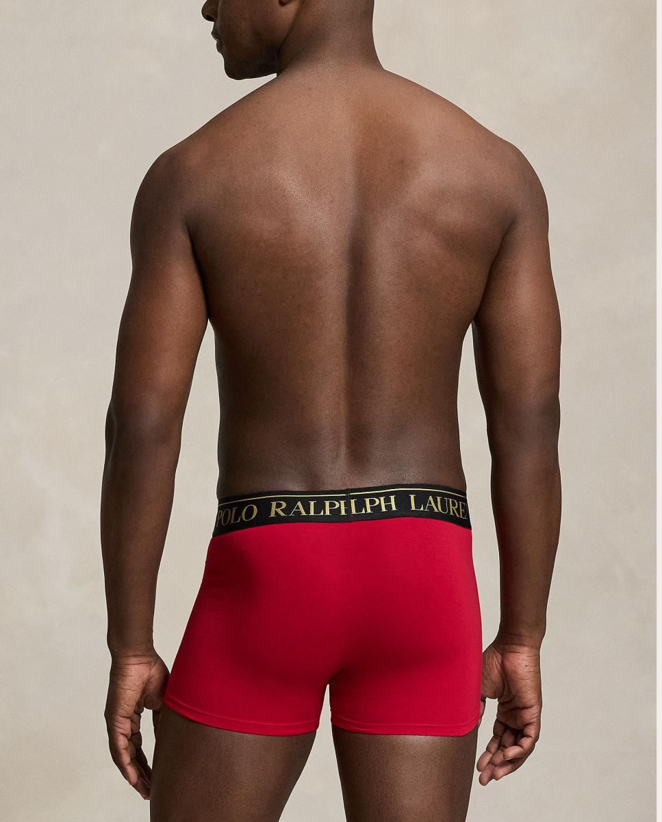 Pack de dos bóxer de hombre de algodón con Polo Bear - Ralph Lauren - Multicolor Multicolor-3