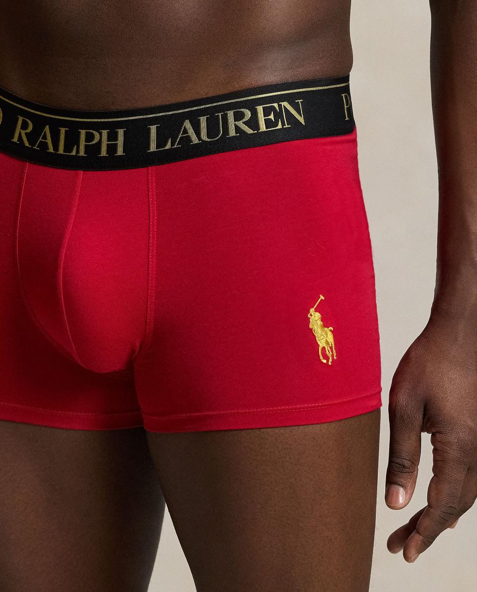 Pack de dos bóxer de hombre de algodón con Polo Bear - Ralph Lauren - Multicolor Multicolor-4