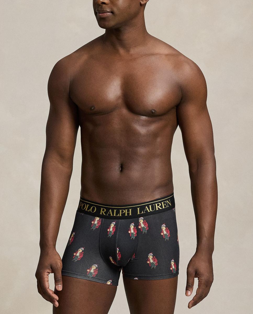 Pack de dos bóxer de hombre de algodón con Polo Bear - Ralph Lauren - Multicolor Multicolor-5