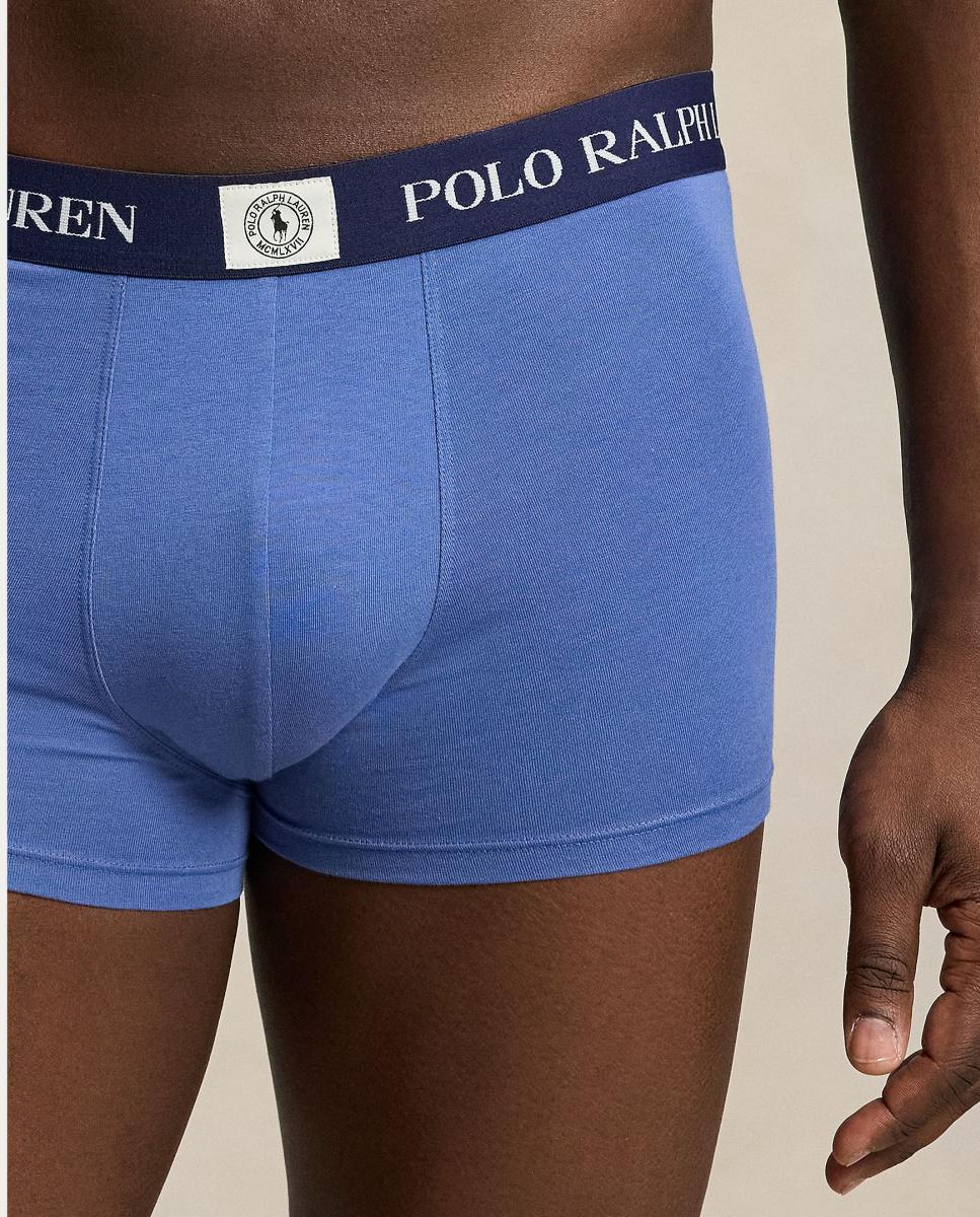 Pack de Três Boxers de Algodão em Várias Cores Multicolor-4