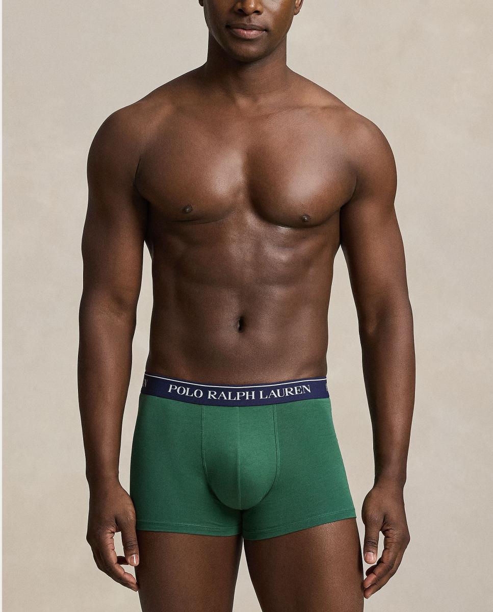 Pack de Três Boxers de Algodão em Várias Cores Multicolor-2