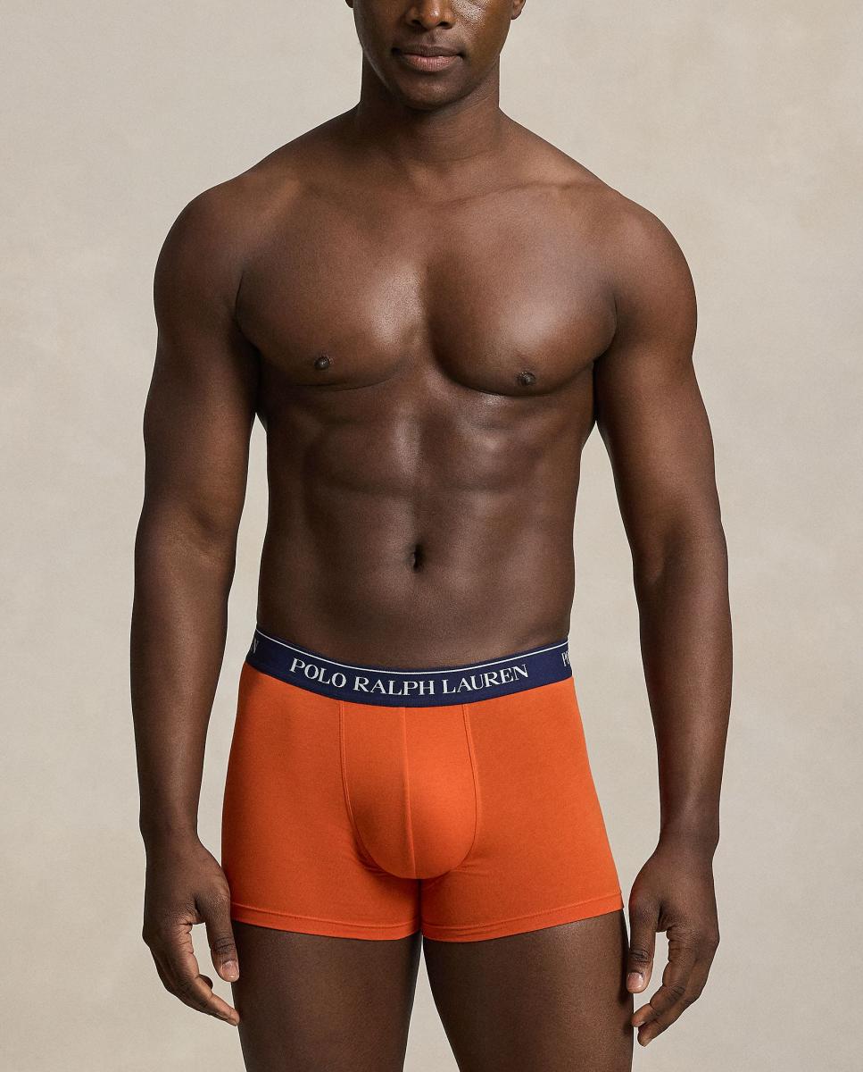 Pack de Três Boxers de Algodão em Várias Cores Multicolor-6