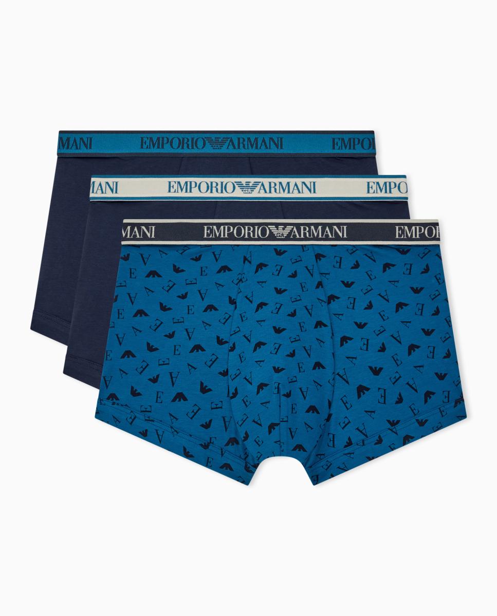 Imagem 0 de Pack de Três Boxers de Algodão