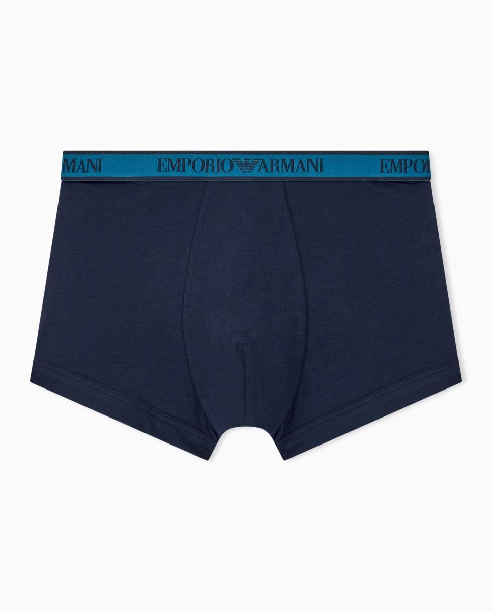 Pack de Três Boxers de Algodão Azul-marinho-7