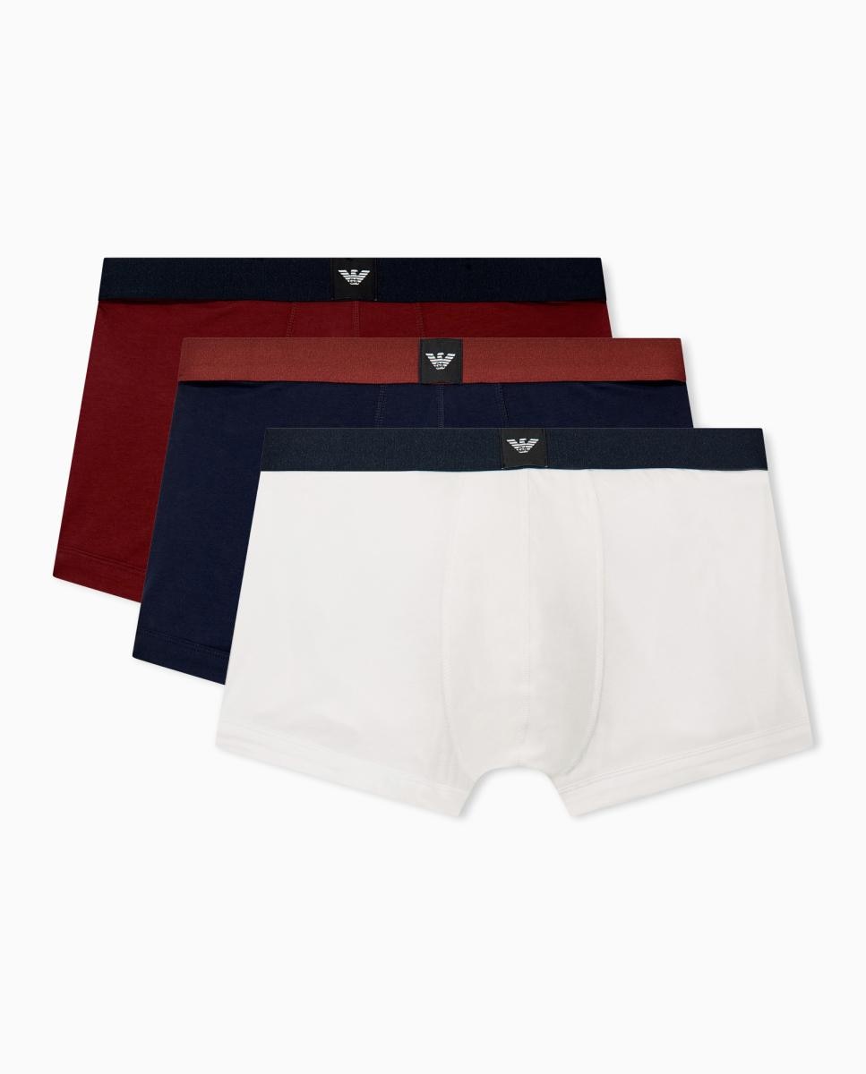 Pack de Três Boxers de Algodão Multicolor-4