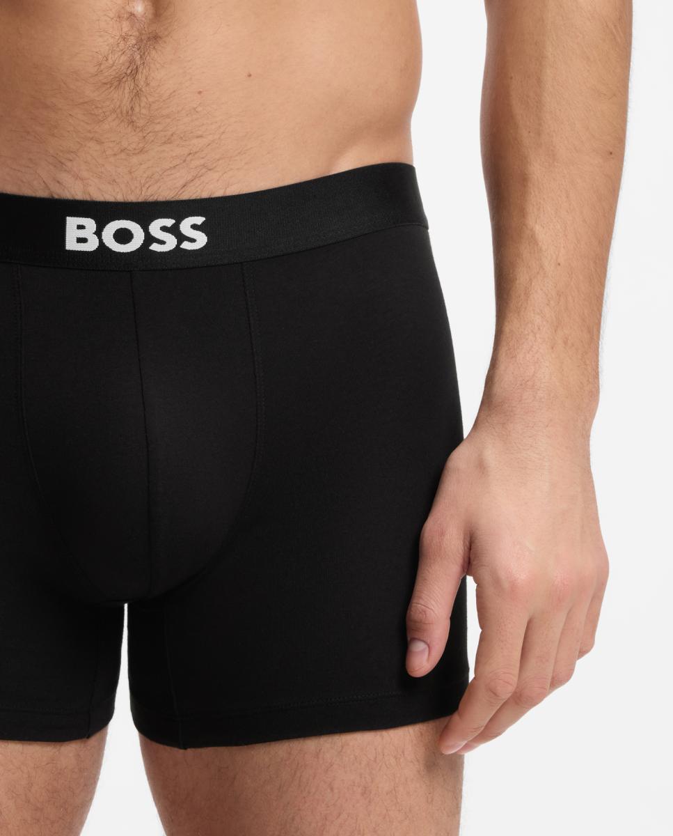 Pack de Três Boxers de Algodão Multicolor-3