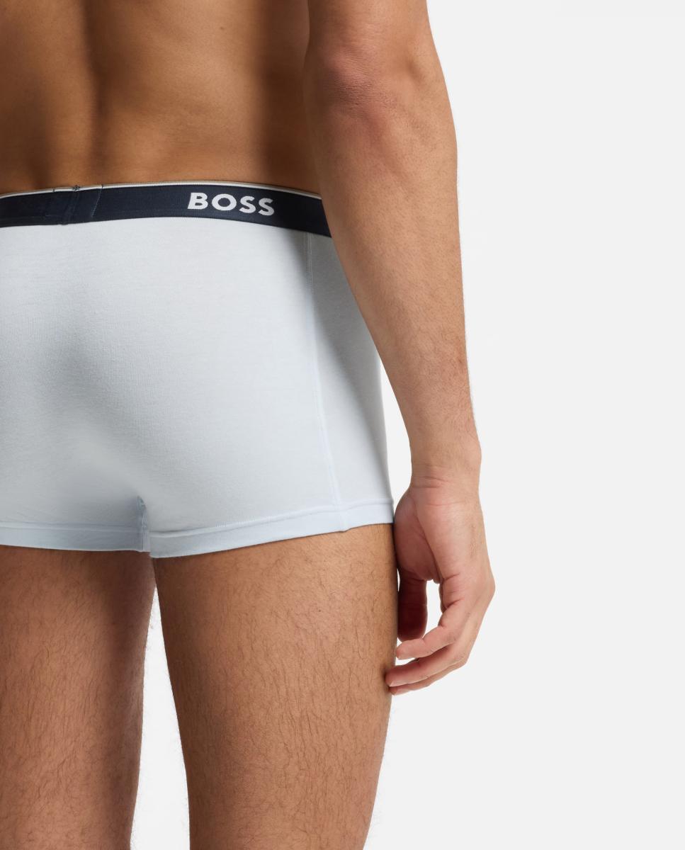 Pack de Três Boxers Curtos de Algodão Multicolor-4