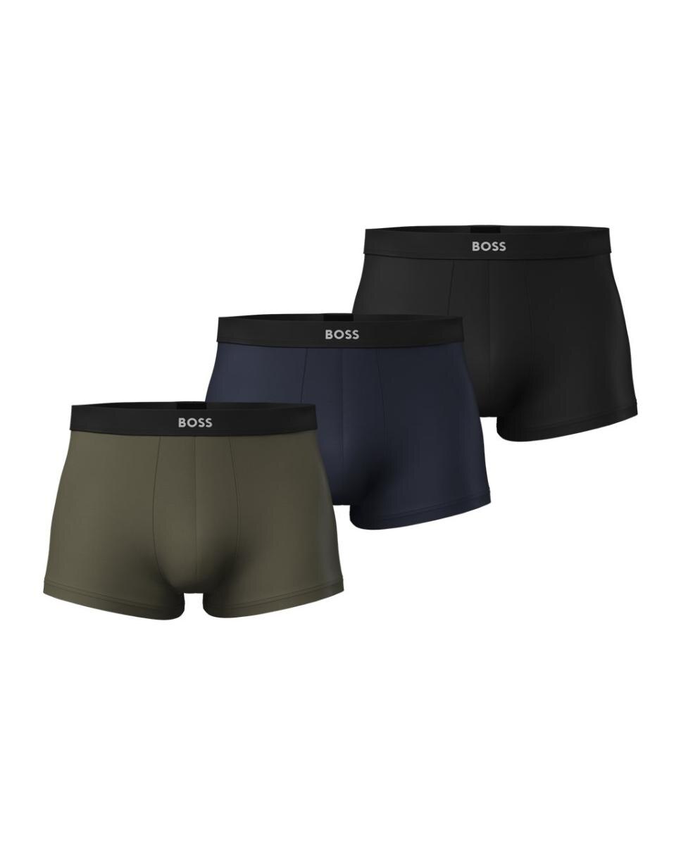 Imagem 0 de Pack de Três Boxers Curtos em Poliéster