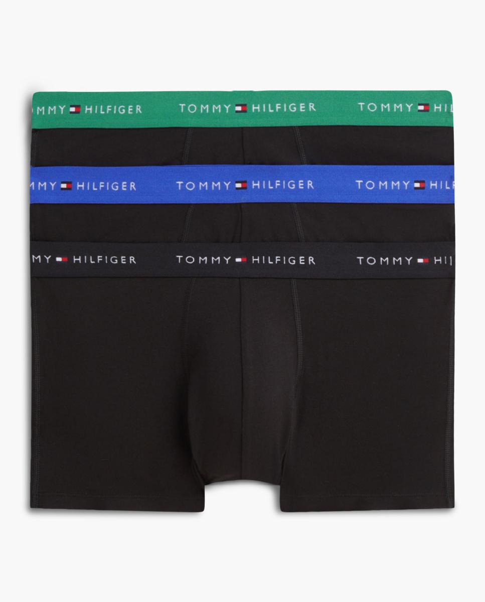 Imagem 0 de Pack de 3 Calções em Combinações de Cores - Alaskan Green/Black/Noble Blue