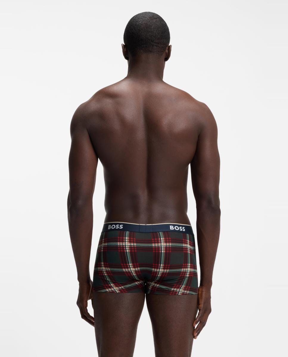 Imagen 2 de Pack de tres boxers cortos de hombre en algodón - Boss - Multicolor Multicolor