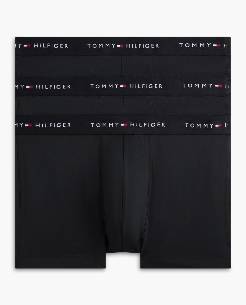 Pack de 3 Boxers Microfibra - Tommy Hilfiger - Negro Negro-1