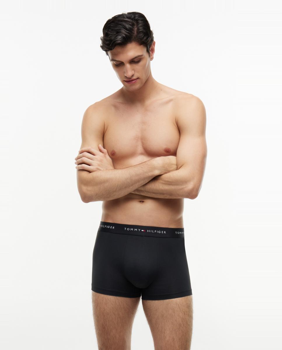 Pack de 3 Boxers Microfibra - Tommy Hilfiger - Negro Negro-2