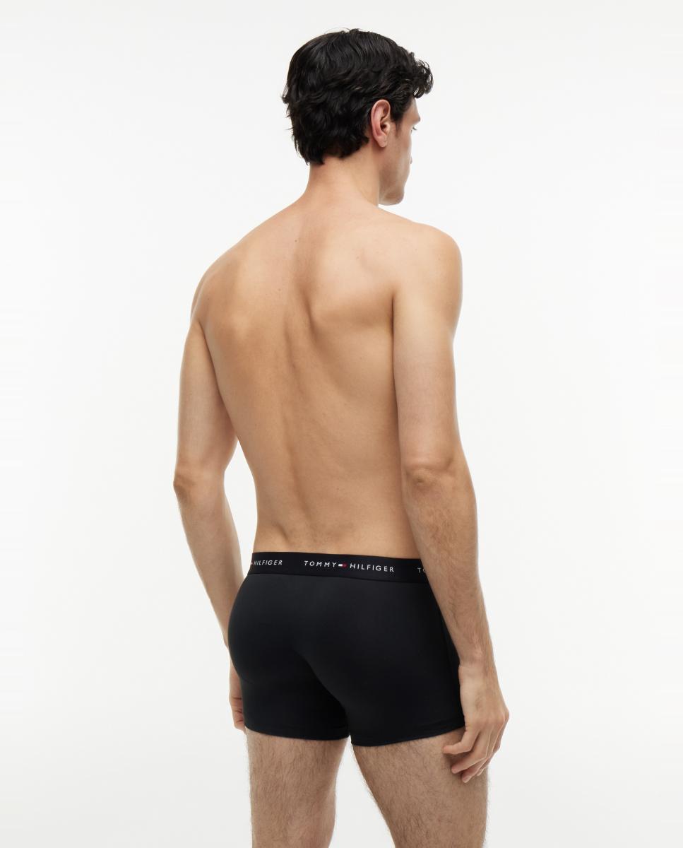 Pack de 3 Boxers Microfibra - Tommy Hilfiger - Negro Negro-3