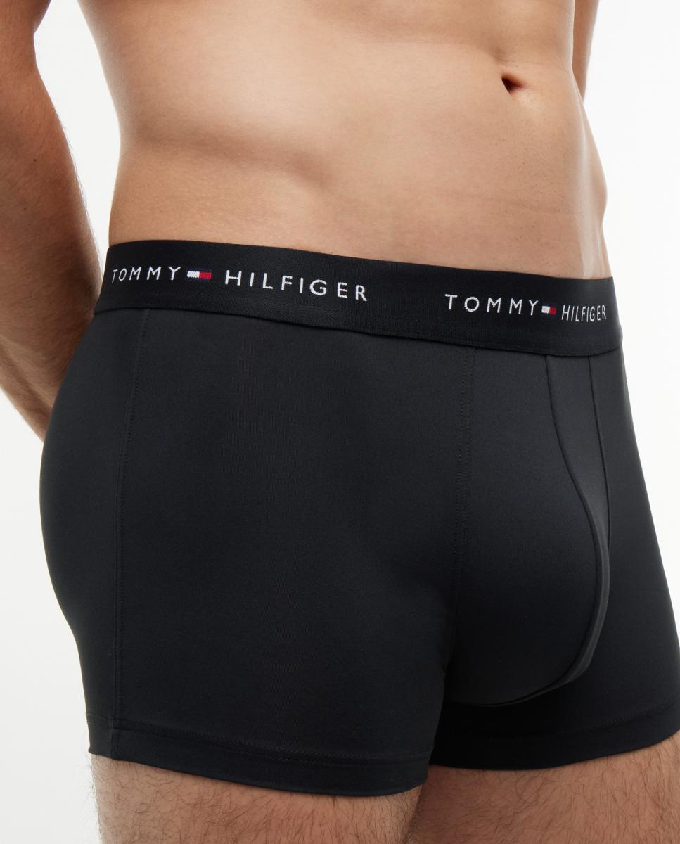 Pack de 3 Boxers Microfibra - Tommy Hilfiger - Negro Negro-4