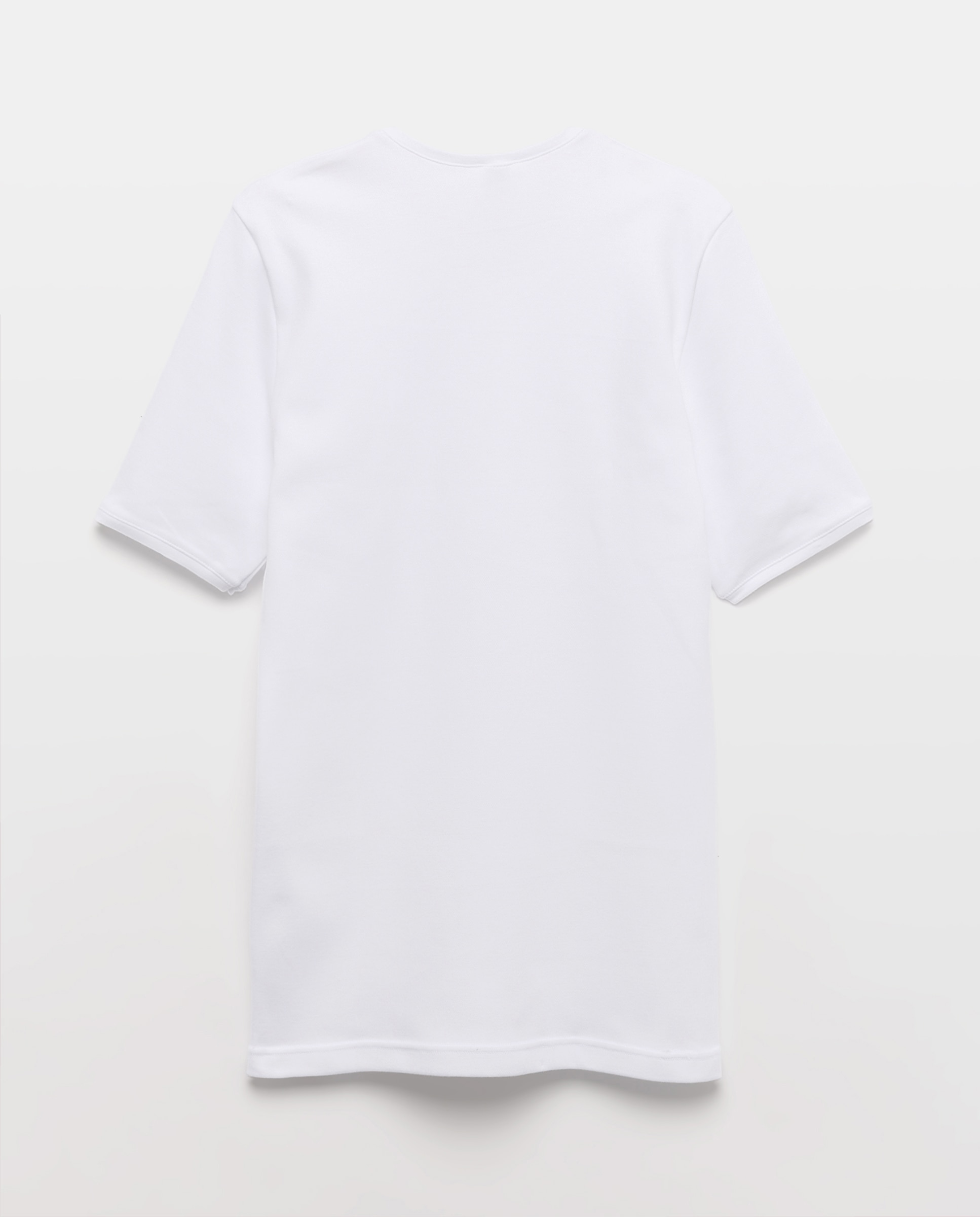 Camisola interior de homem Ferrys branca de manga curta Branco-3