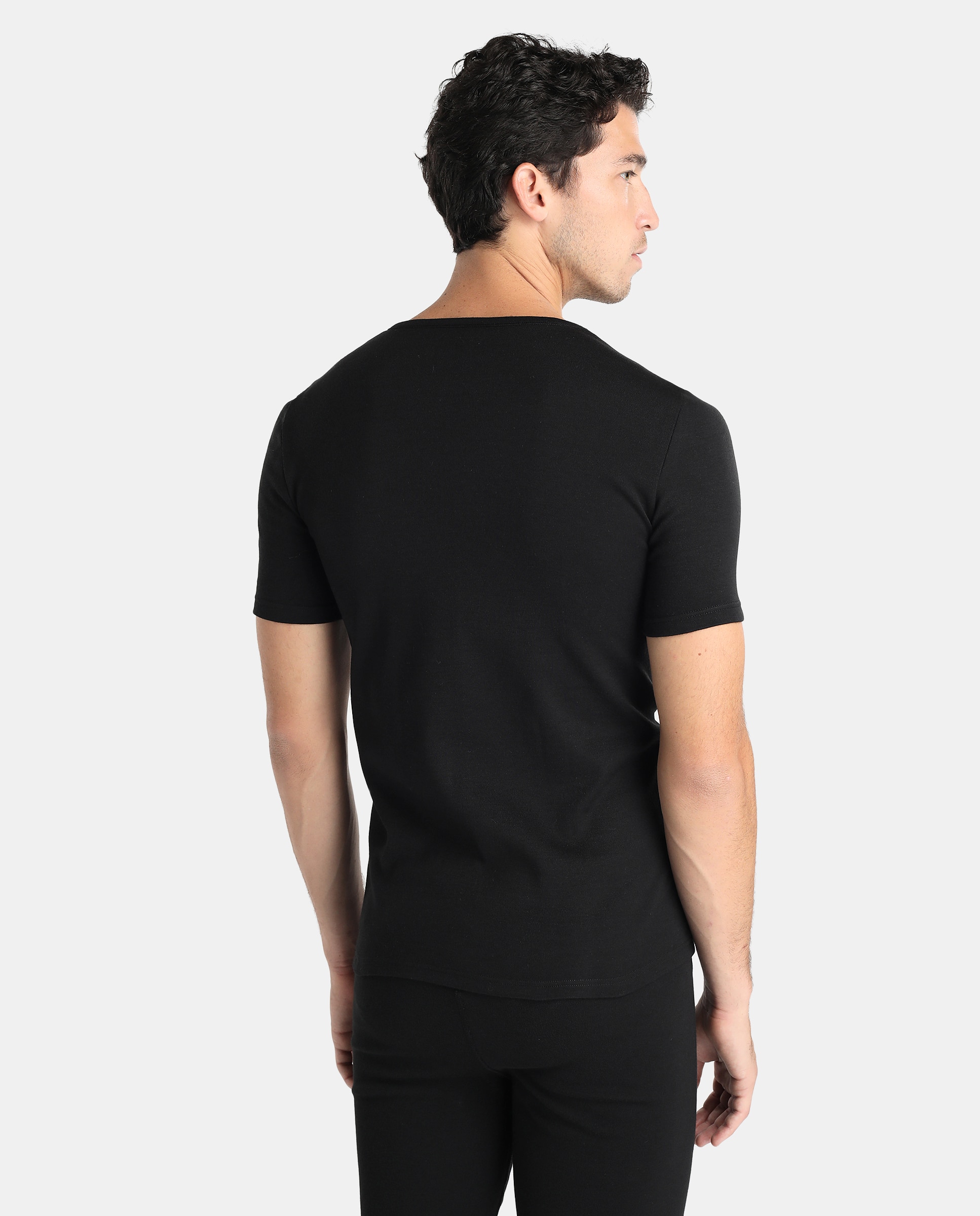 Camisola interior térmica Classic Thermolactyl grau 3 Preto-2