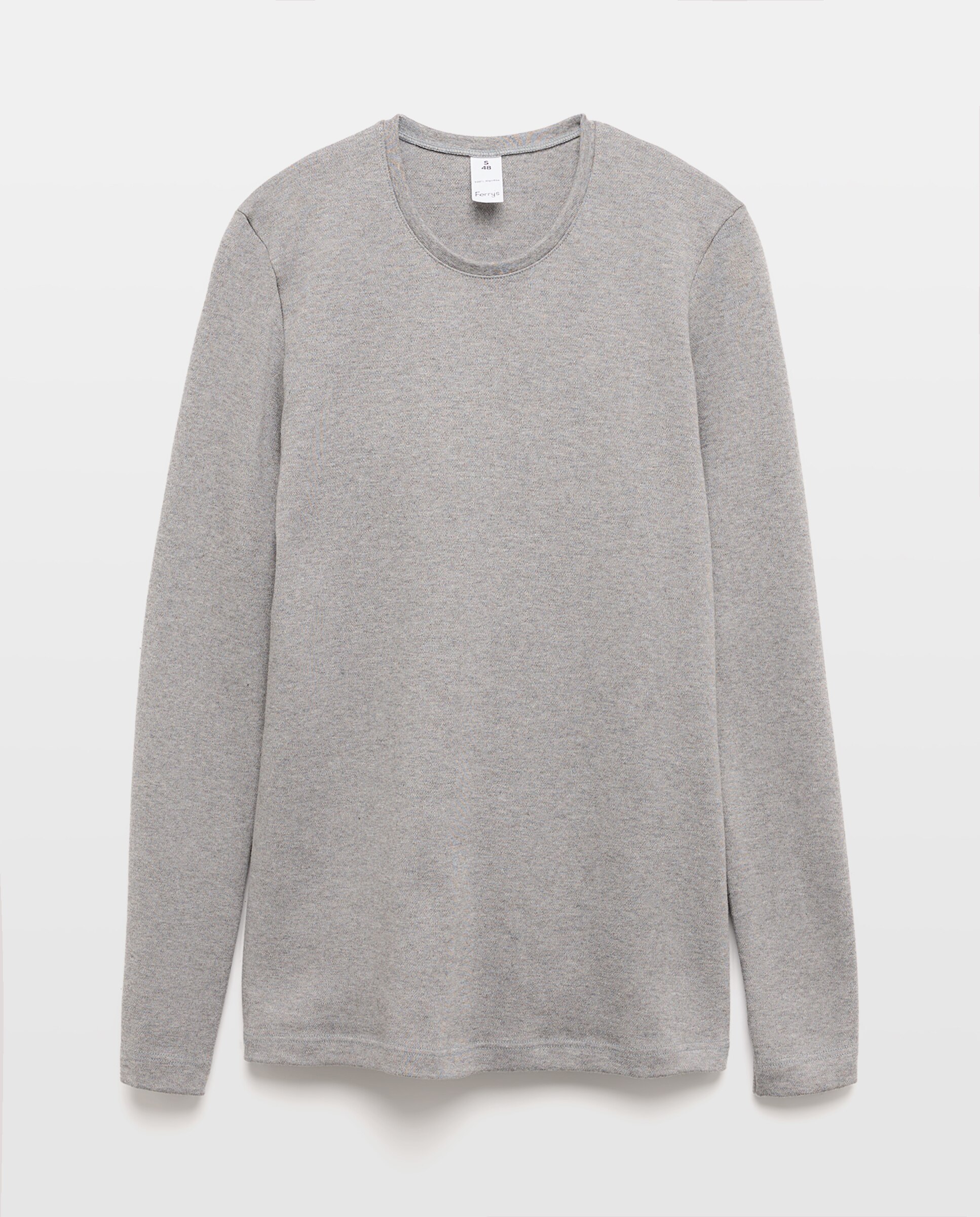 Imagen 0 de Camiseta interior de hombre Ferry's gris de manga larga Gris