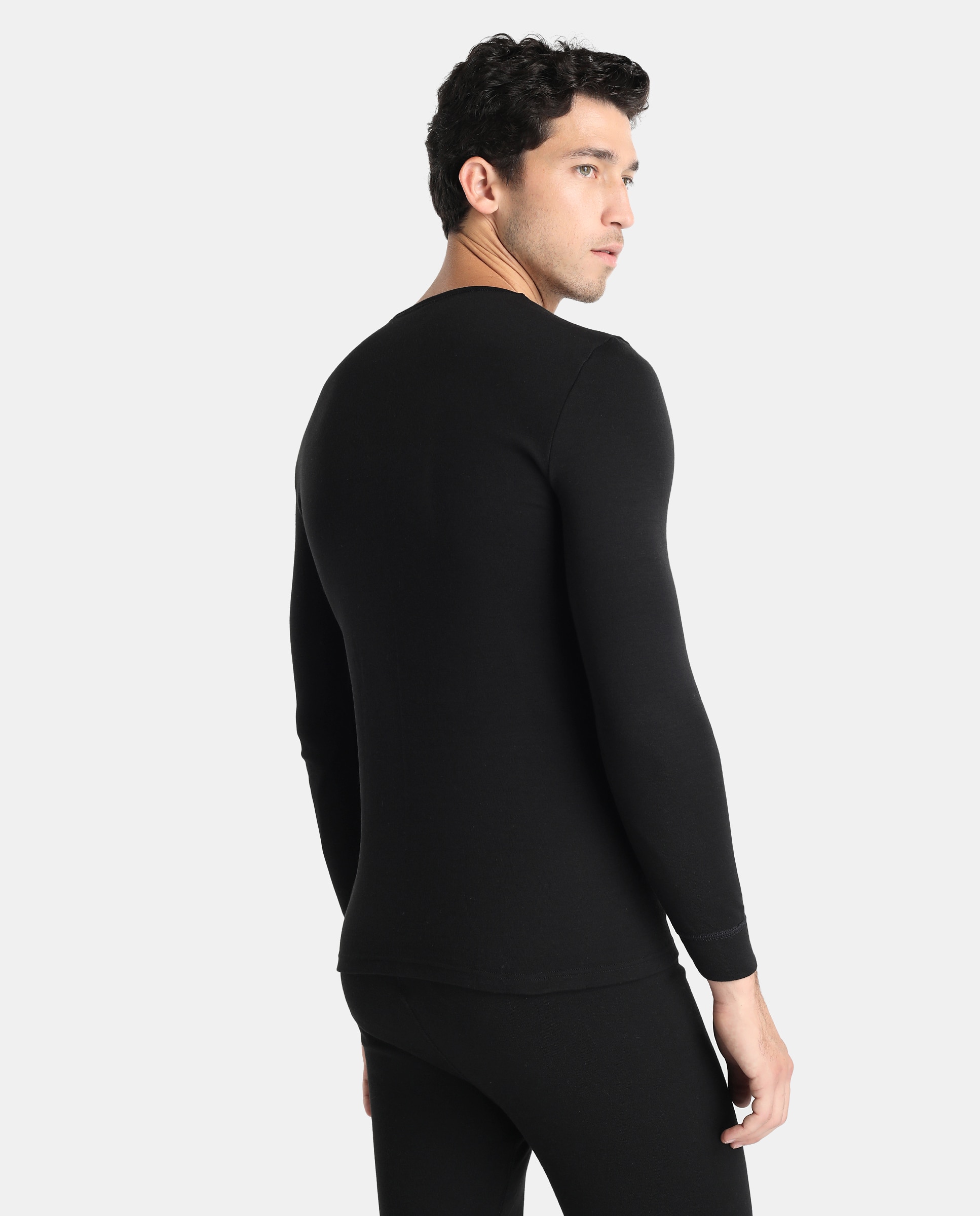 Camisola interior térmica Classic Thermolactyl grau 3 Preto-2