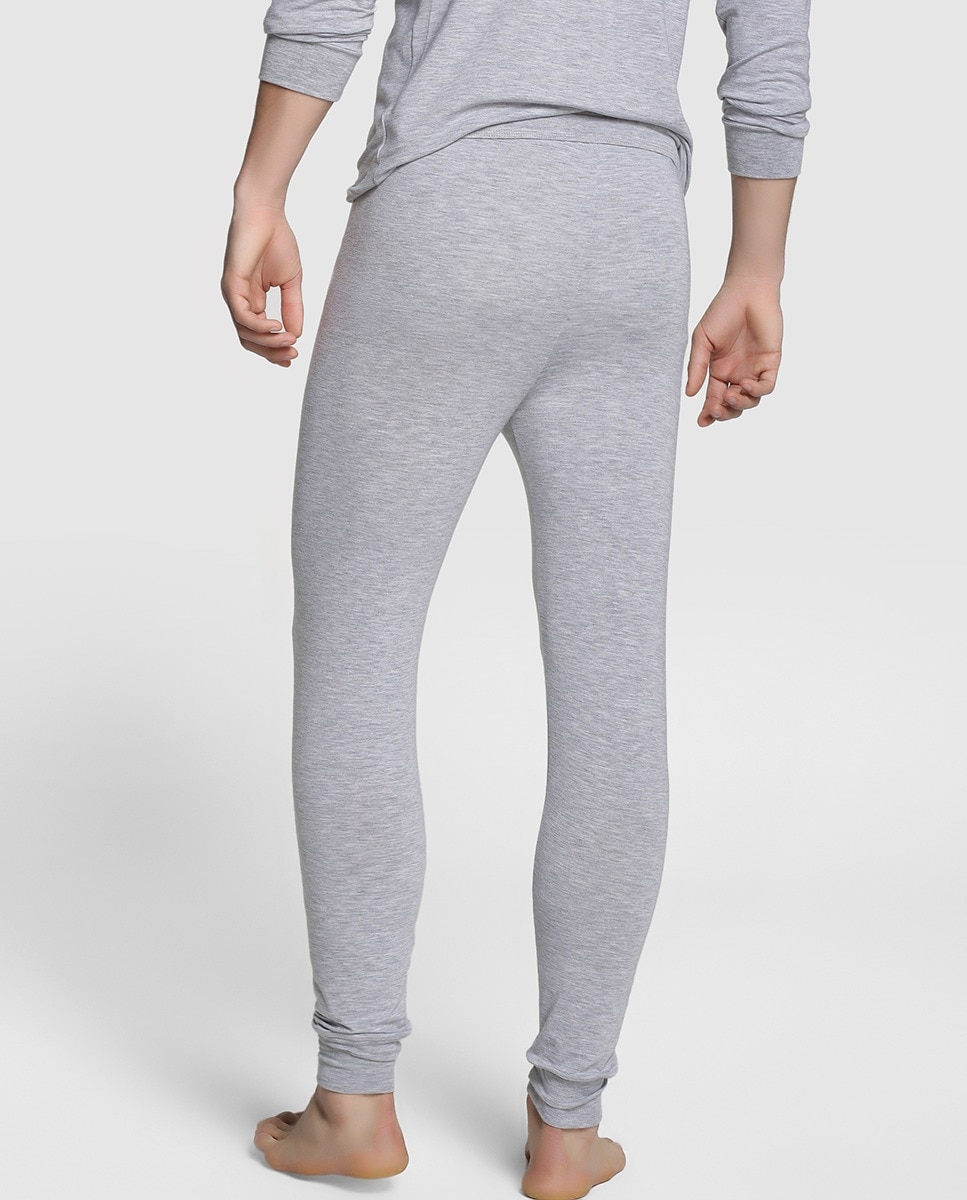 Cuecas compridas de homem Thermoimpetus cinzentas Cinzento-2