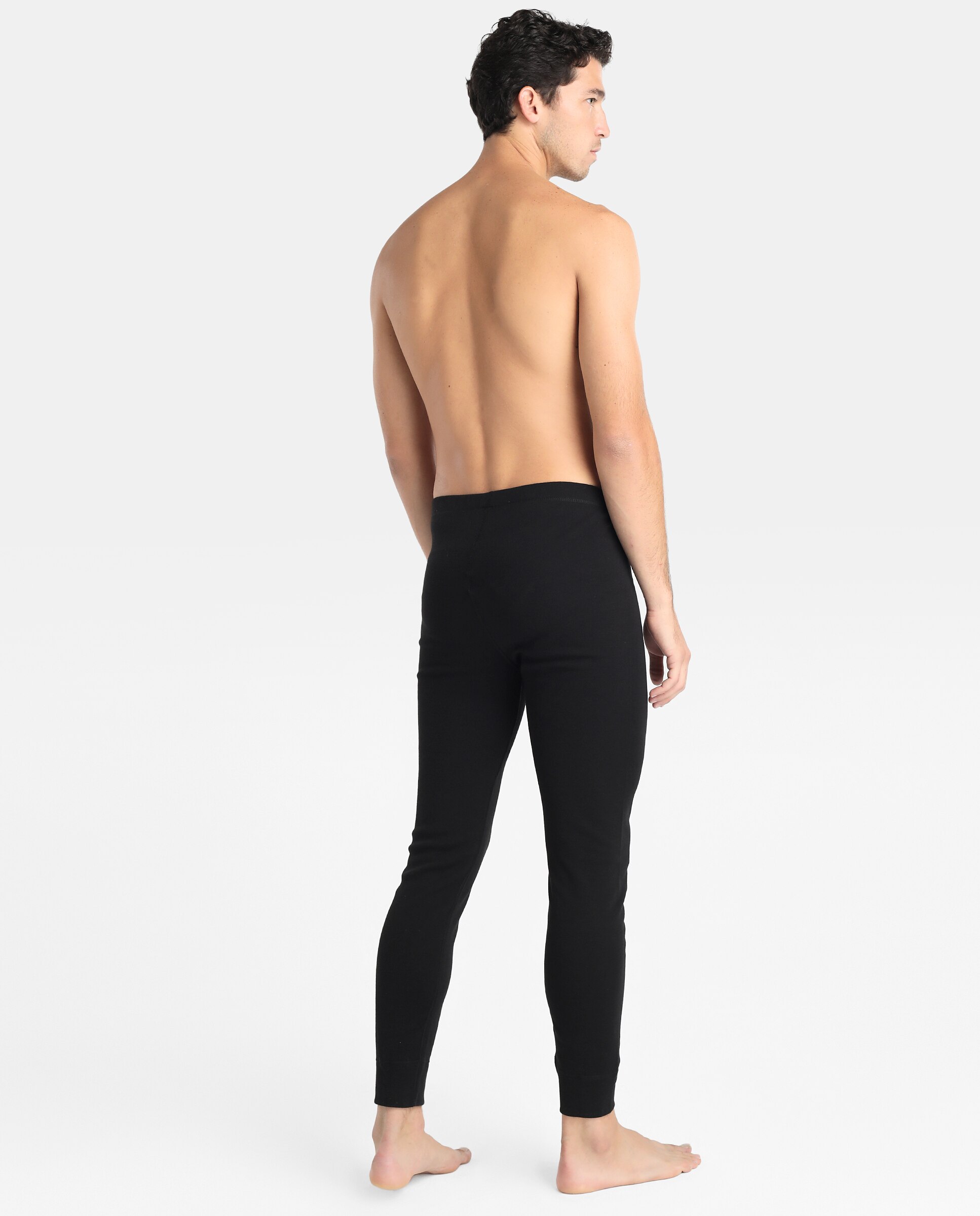 Calzoncillos largos de hombre térmicos Classic Thermolactyl grado 3 - Damart - Negro Negro-2