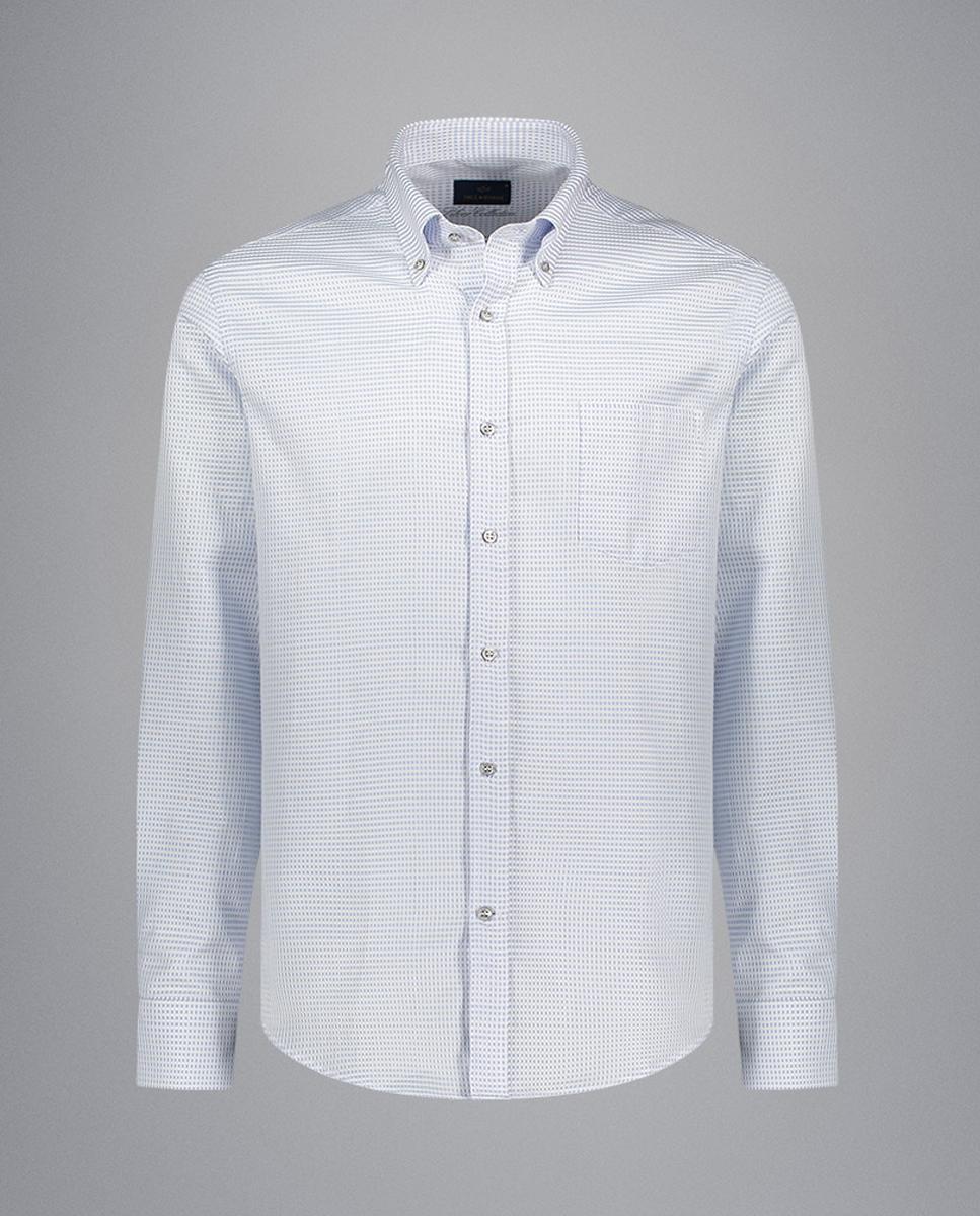 Camisa Silver Collection Estampada Azul-claro-4