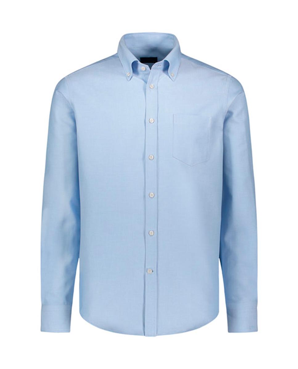 Imagen 0 de Camisa Oxford de hombre regular fit Azul claro