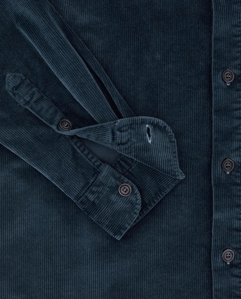 Sobrecamisa pana de hombre relaxed - Paul & Shark - Azul marino Azul marino-6