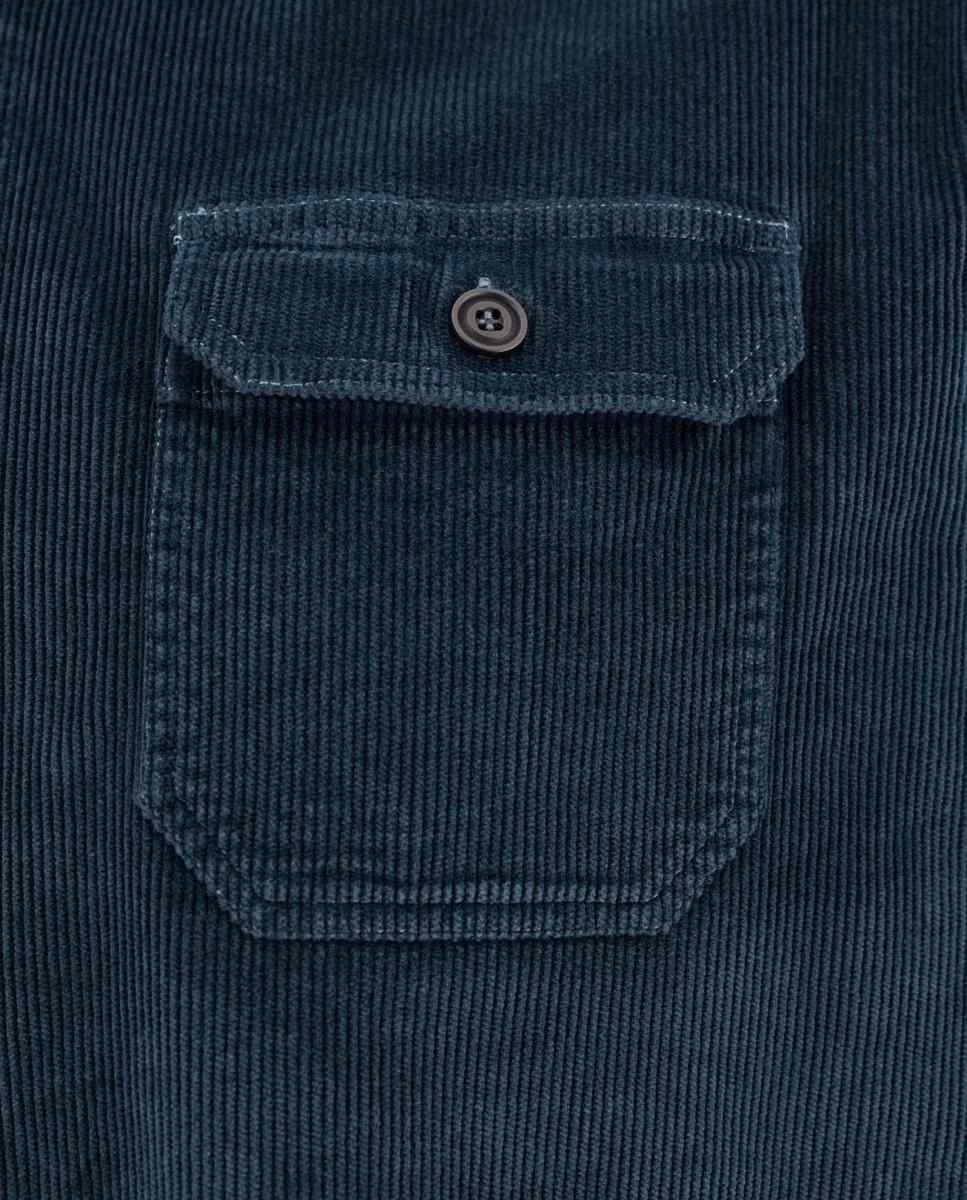 Sobrecamisa pana de hombre relaxed - Paul & Shark - Azul marino Azul marino-8