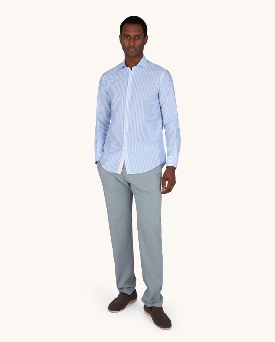 Camisa Summer Breeze às Riscas Multicolor-6