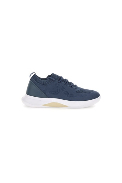 Zapatillas deportivas de hombre en tejido con suela en constraste Aqua - Paul & Shark - Azul Azul-1