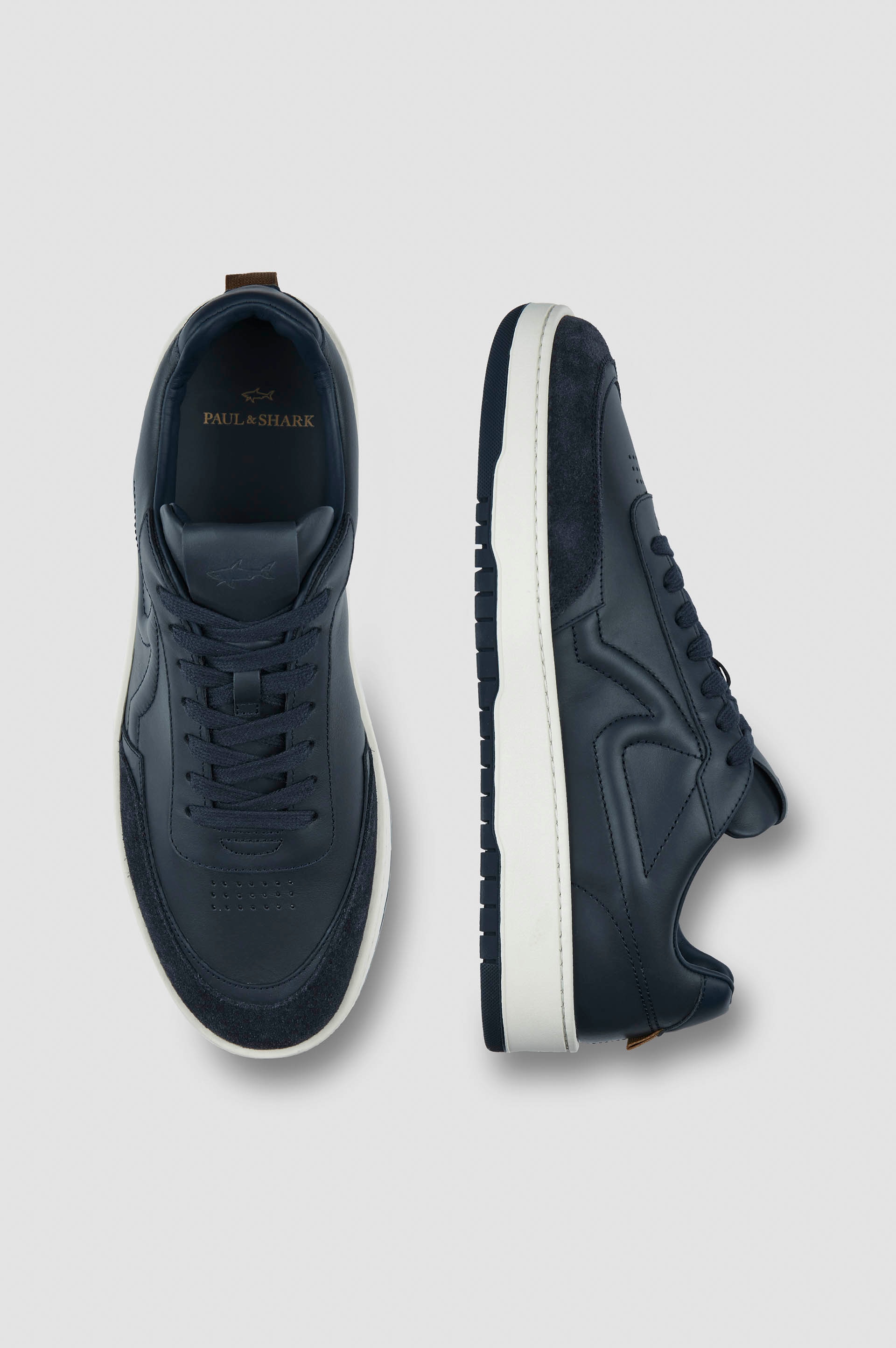 Zapatillas de hombre Club Riviera - Paul & Shark - Azul marino Azul marino-4