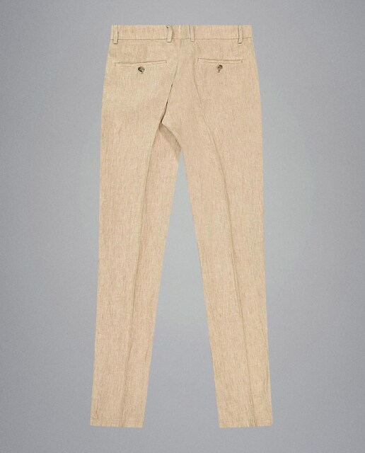 Pantalón de hombre chino en lino