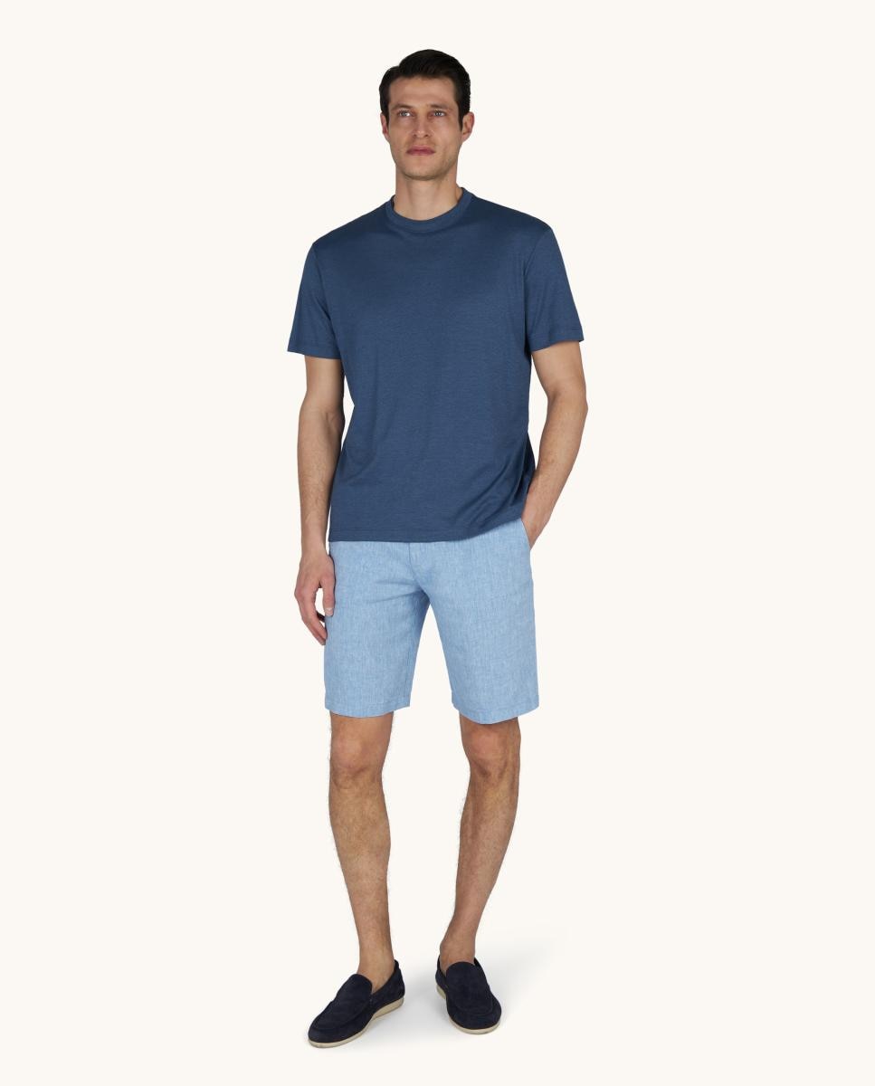 Imagem 0 de Bermudas Chino em Linho