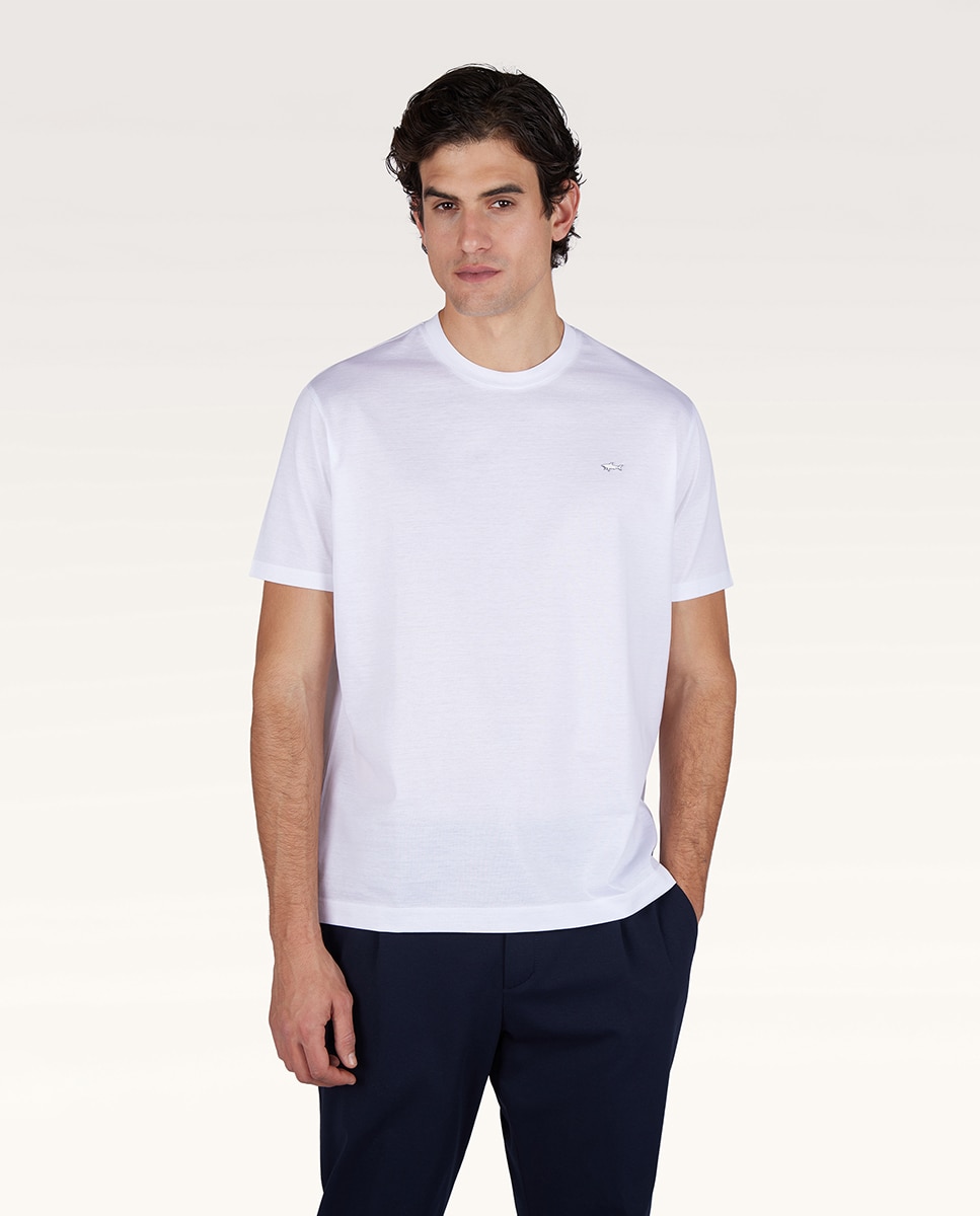 Imagem 0 de T-shirt Mercerizada com Logótipo Metálico