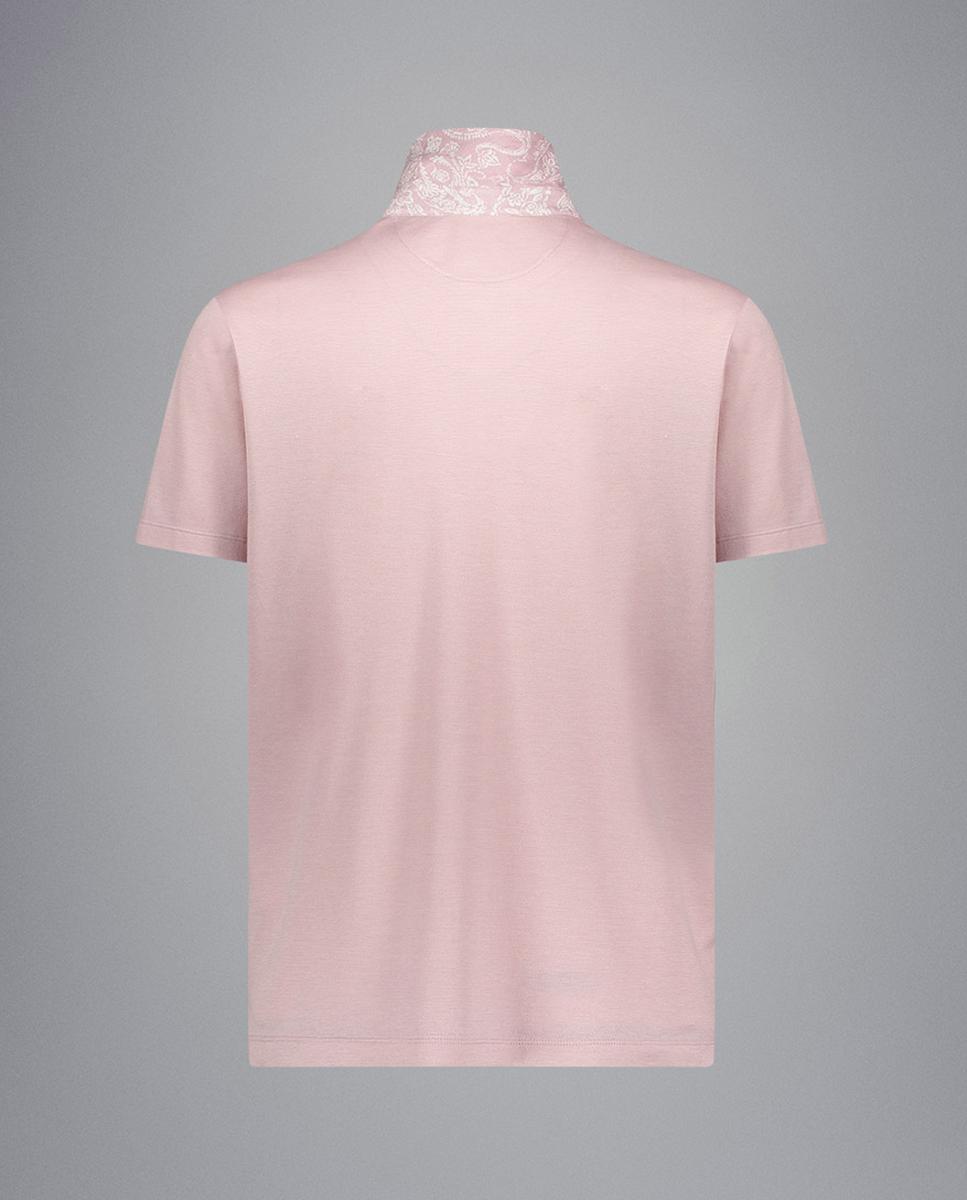 Polo de Manga Curta X Soft Rosa-2