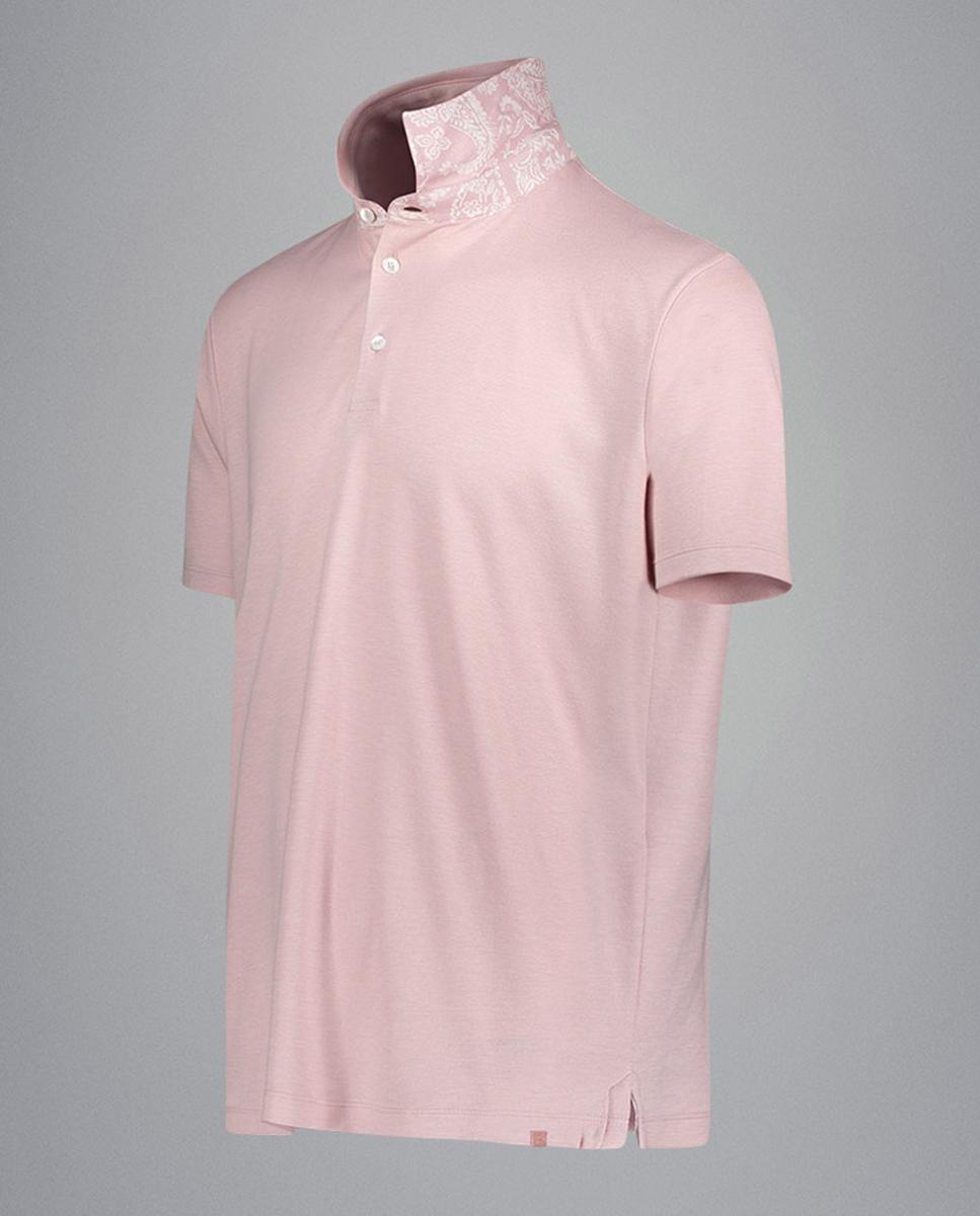 Polo de Manga Curta X Soft Rosa-3