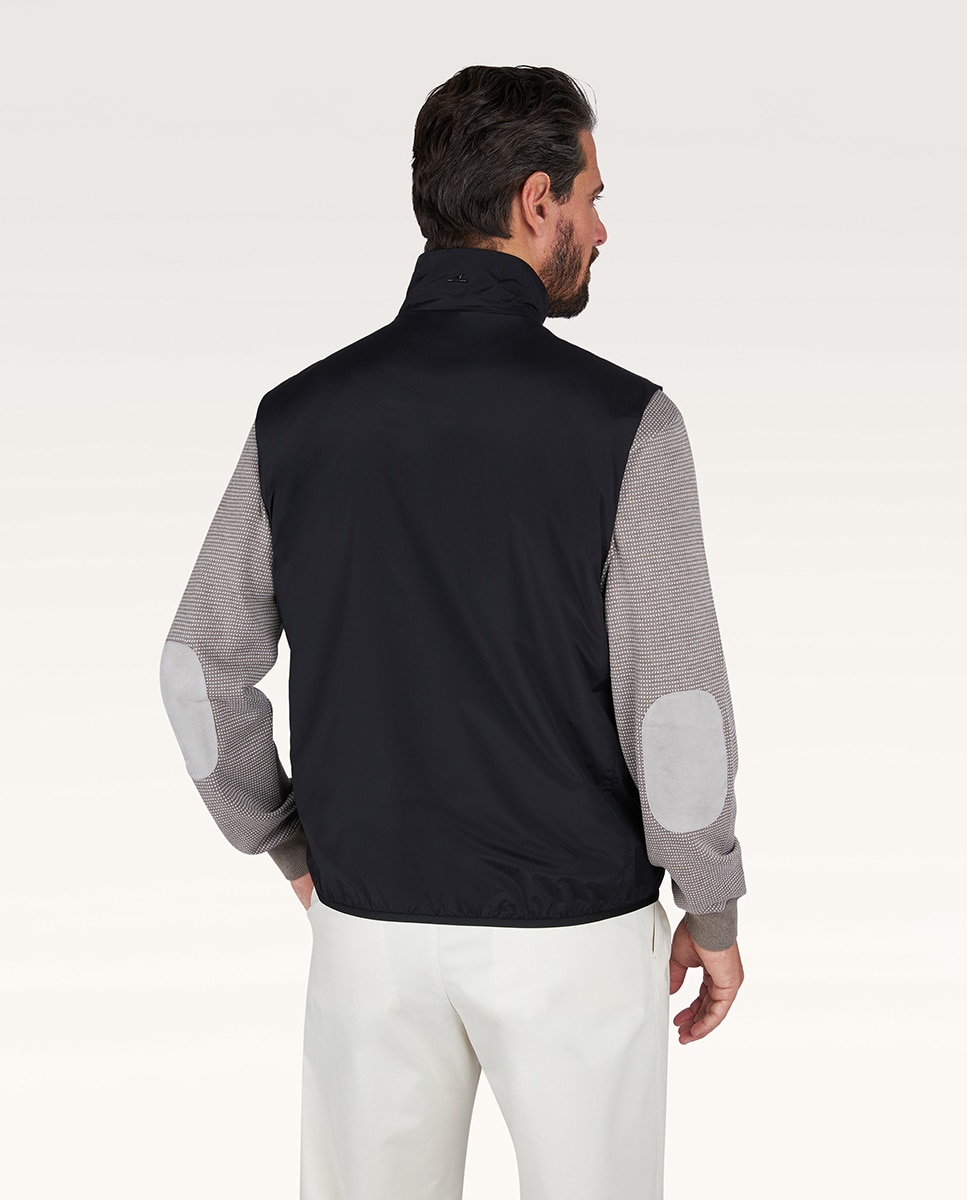 Colete Dynamic Light Liso Preto-2