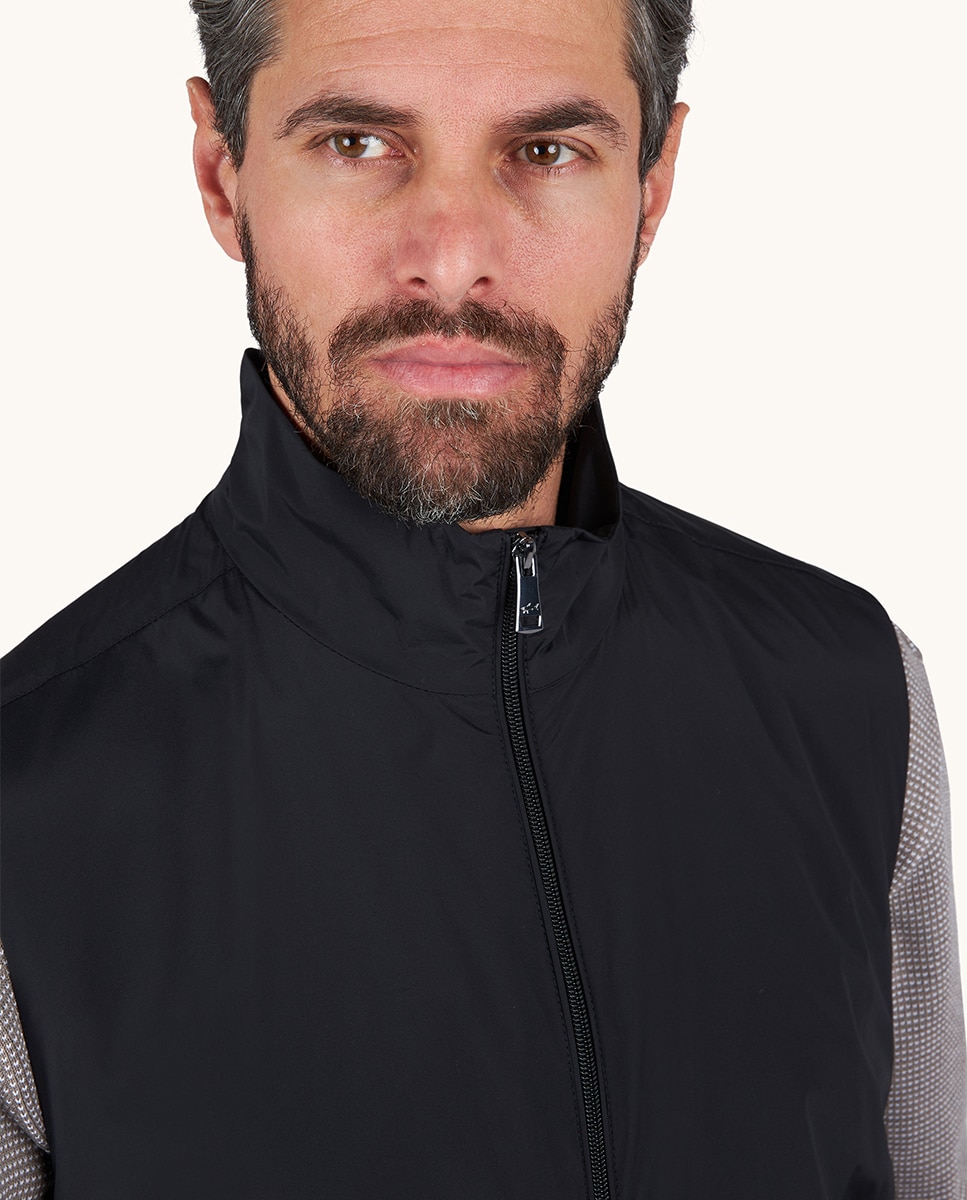 Colete Dynamic Light Liso Preto-3
